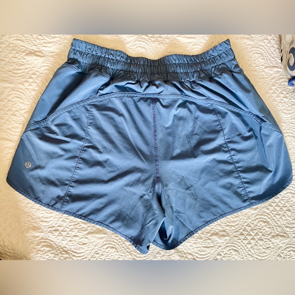 Women's Lululemon Blue 4” Shorts, size 12